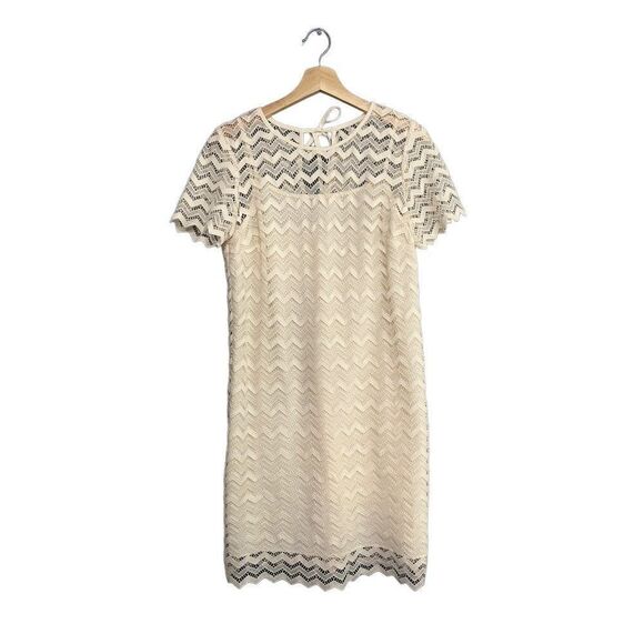 GUC Loft cream colored dress size 8 - Picture 1 of 2